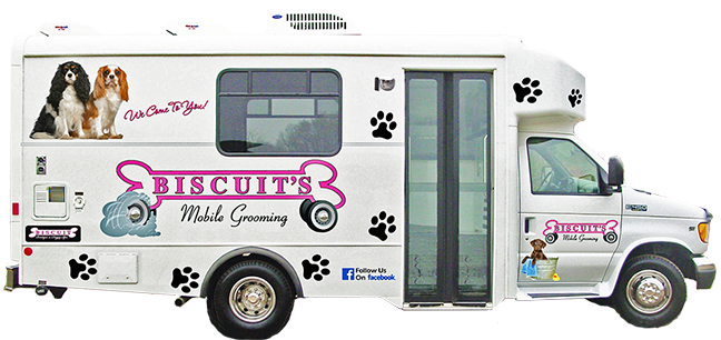 Biscuits Mobile Dog Grooming | We come 